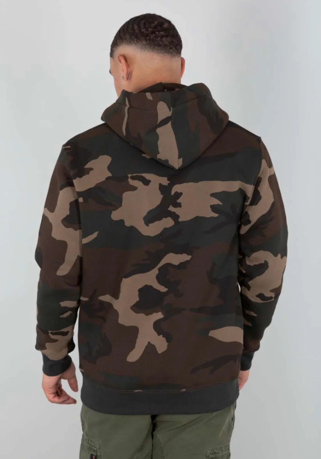 Alpha Industries Basic Hoodie olive Camouflage 178312-239