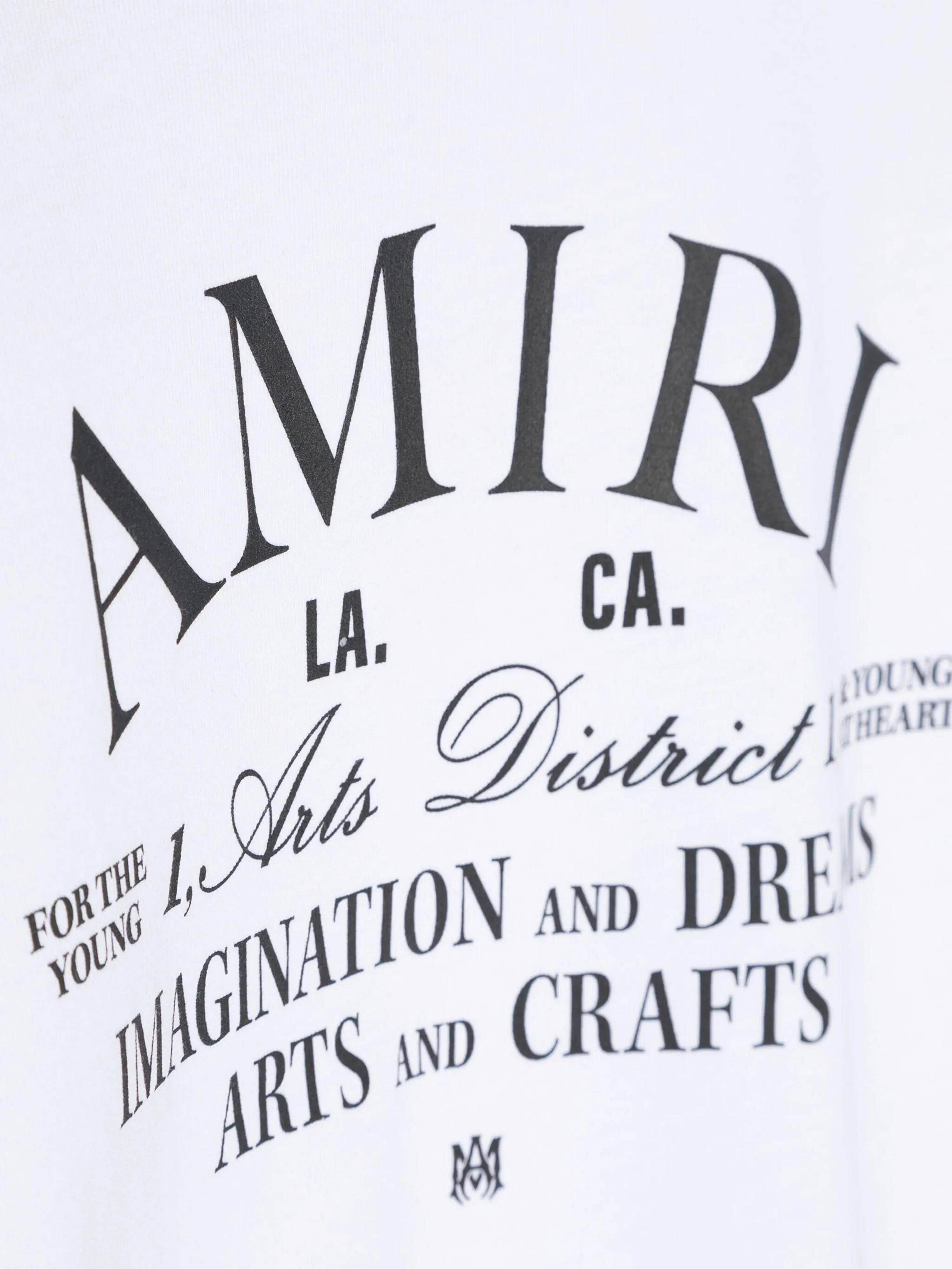 Amiri Kids Arts District T-Shirt in White