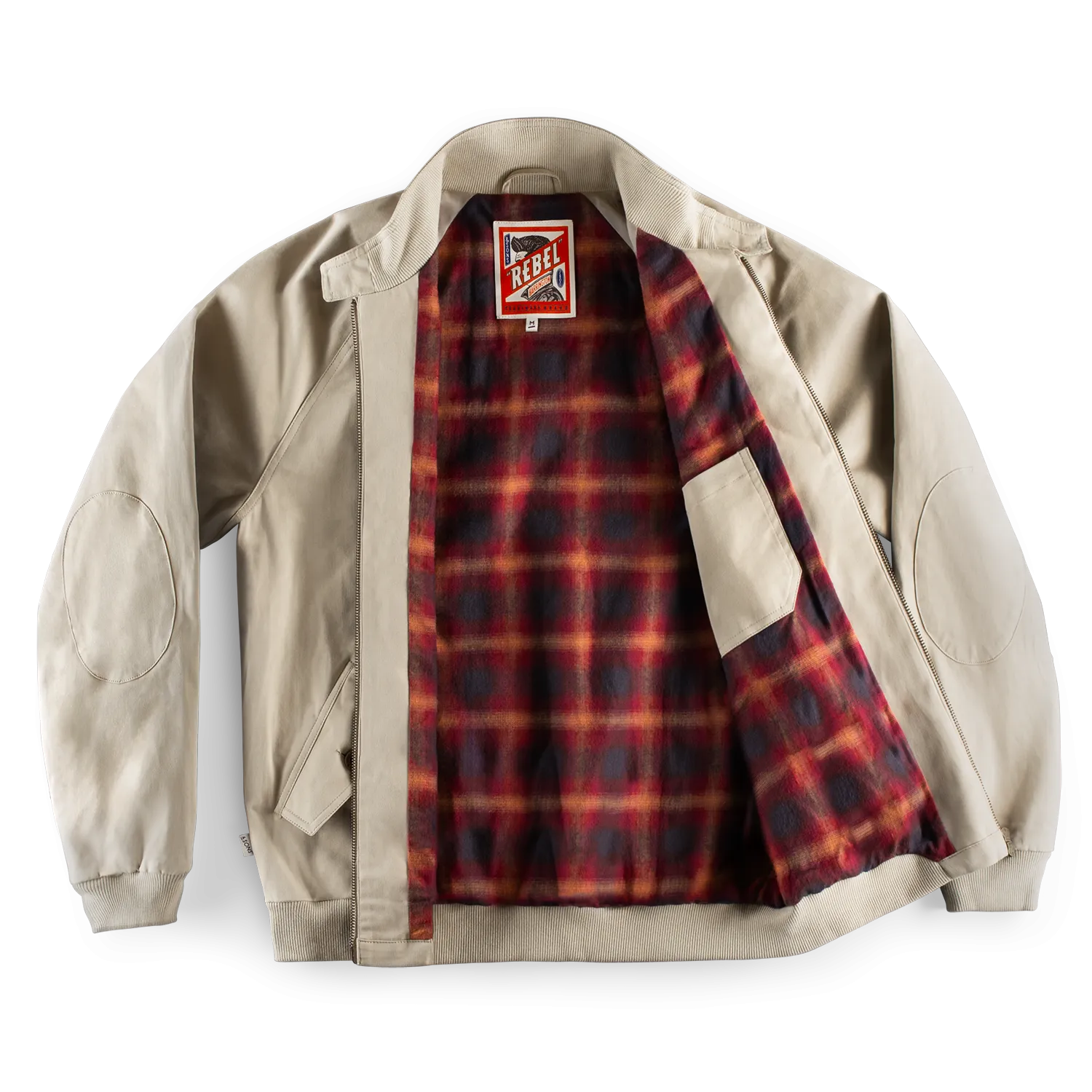 &SONS Rebel Harrington Jacket Stone