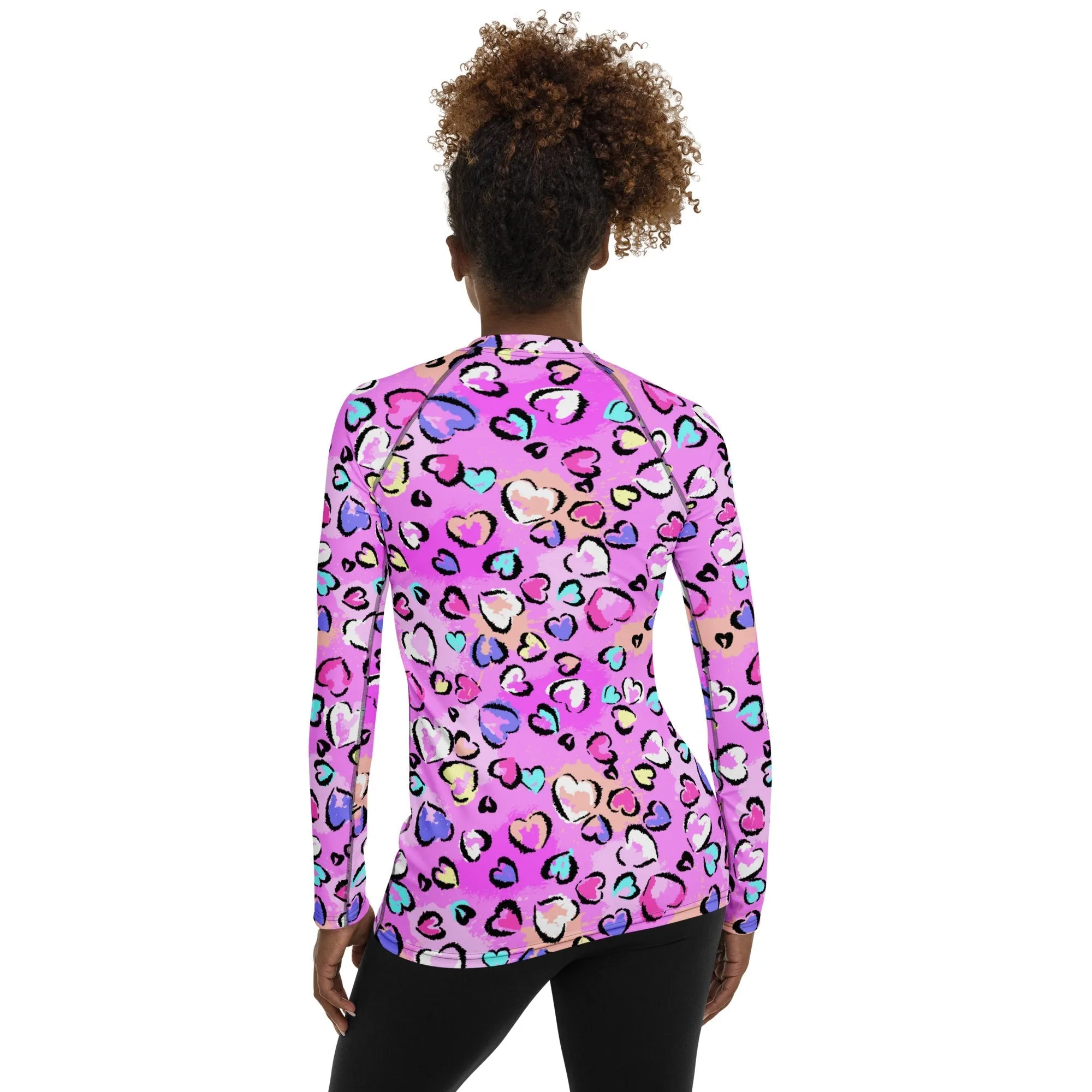 Artsy Heart Rash Guard