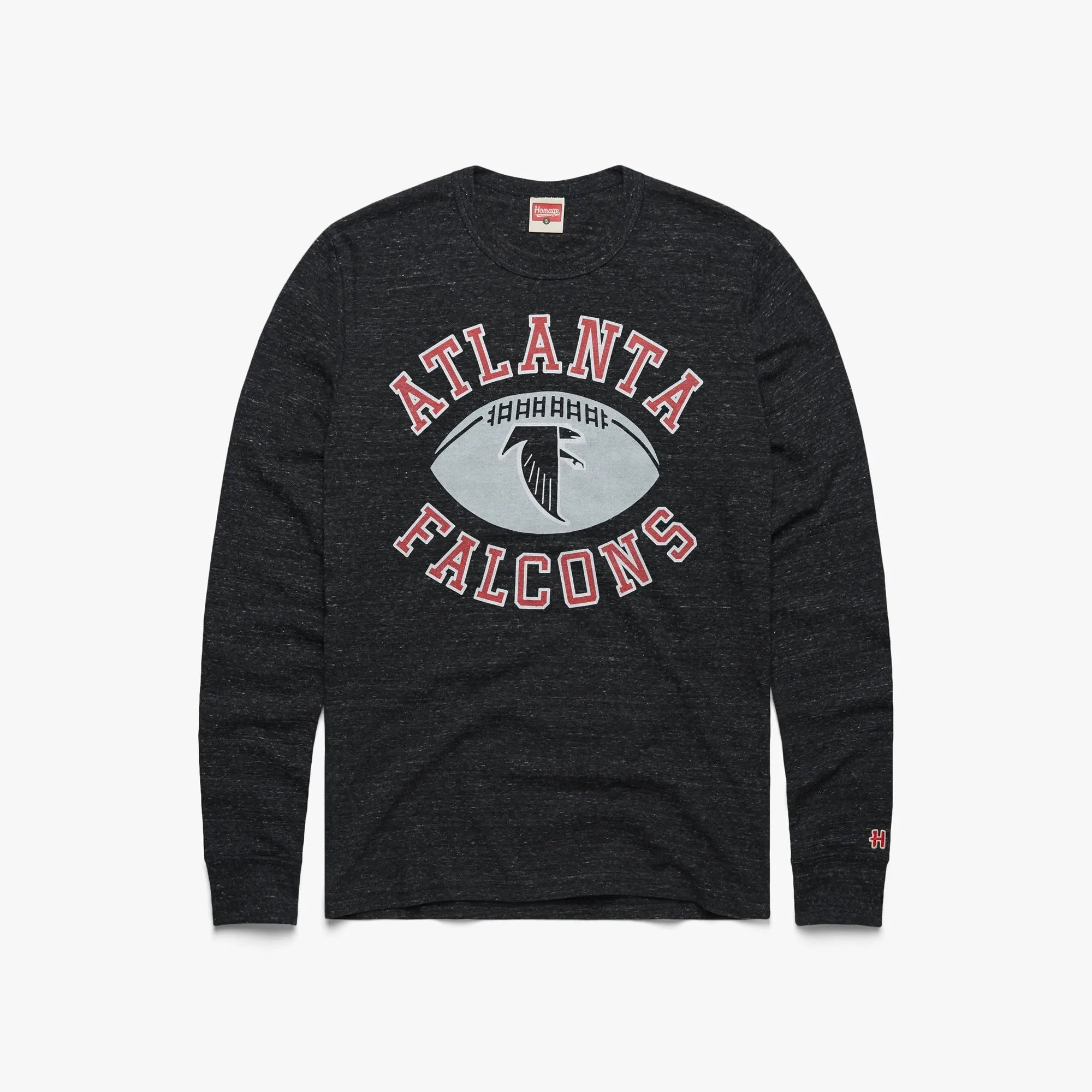 Atlanta Falcons Pigskin Long Sleeve Tee