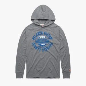 Atlanta-Fulton County Stadium Lightweight Hoodie