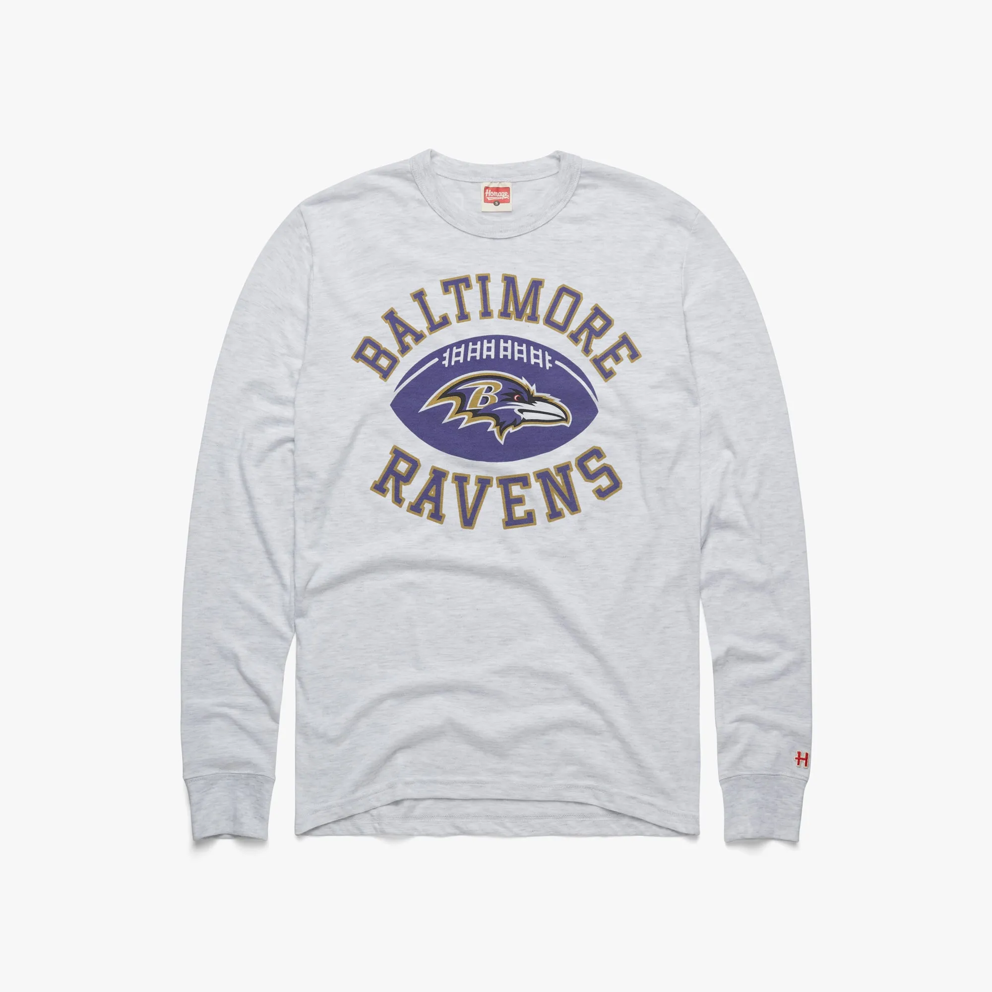 Baltimore Ravens Pigskin Long Sleeve Tee