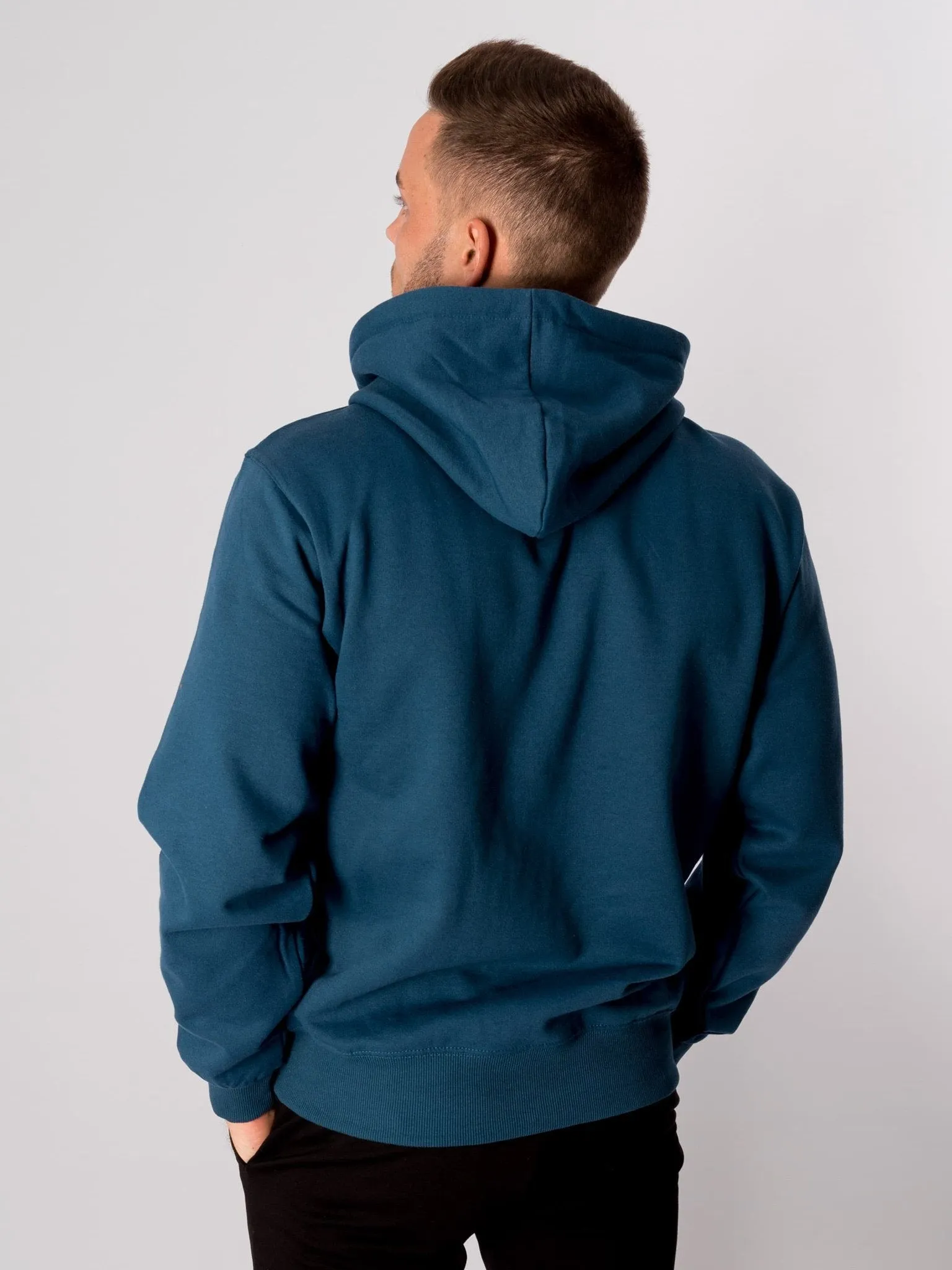 Basic Hoodie - Petrol blue