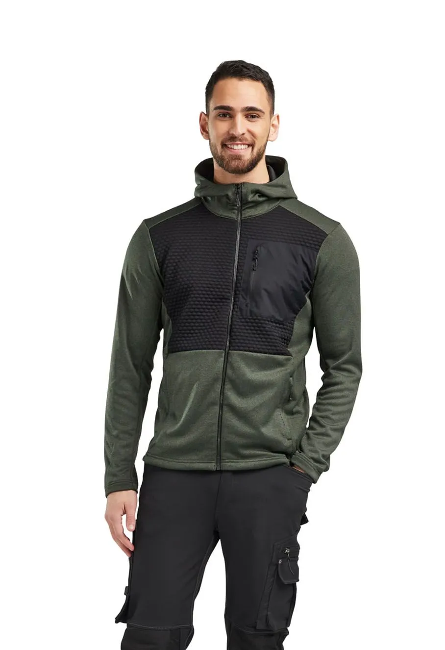 Bl&#xE5;kl&#xE4;der&#x20;Work&#x20;Vest&#x20;Hooded&#x20;3540&#x20;-&#x20;Green