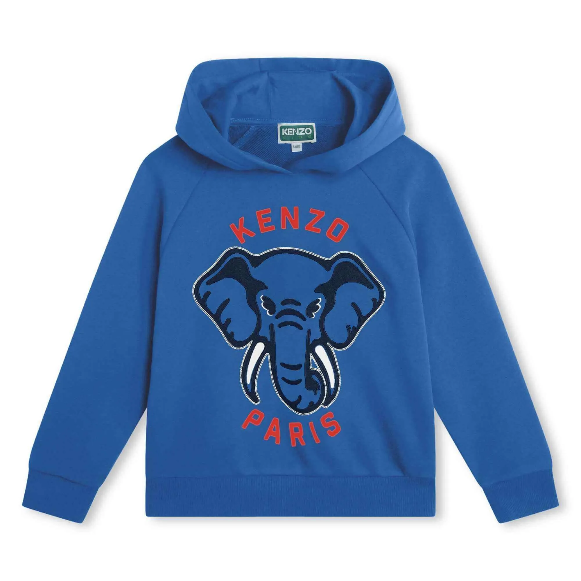 Boys Blue Kenzo Paris Elephant Hoodie