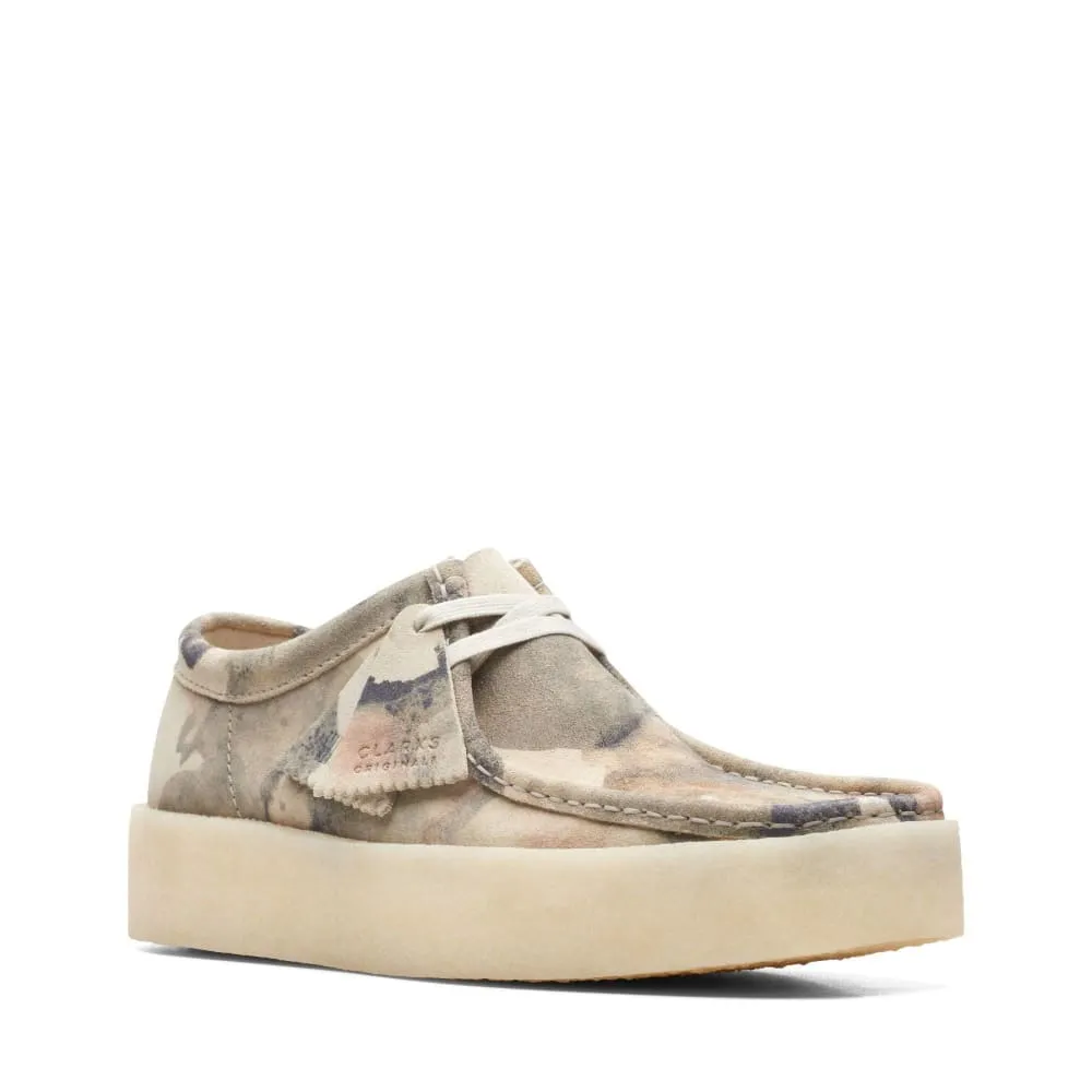 Clarks Original Wallabee Cup Low Men's Off White Camo 26166081