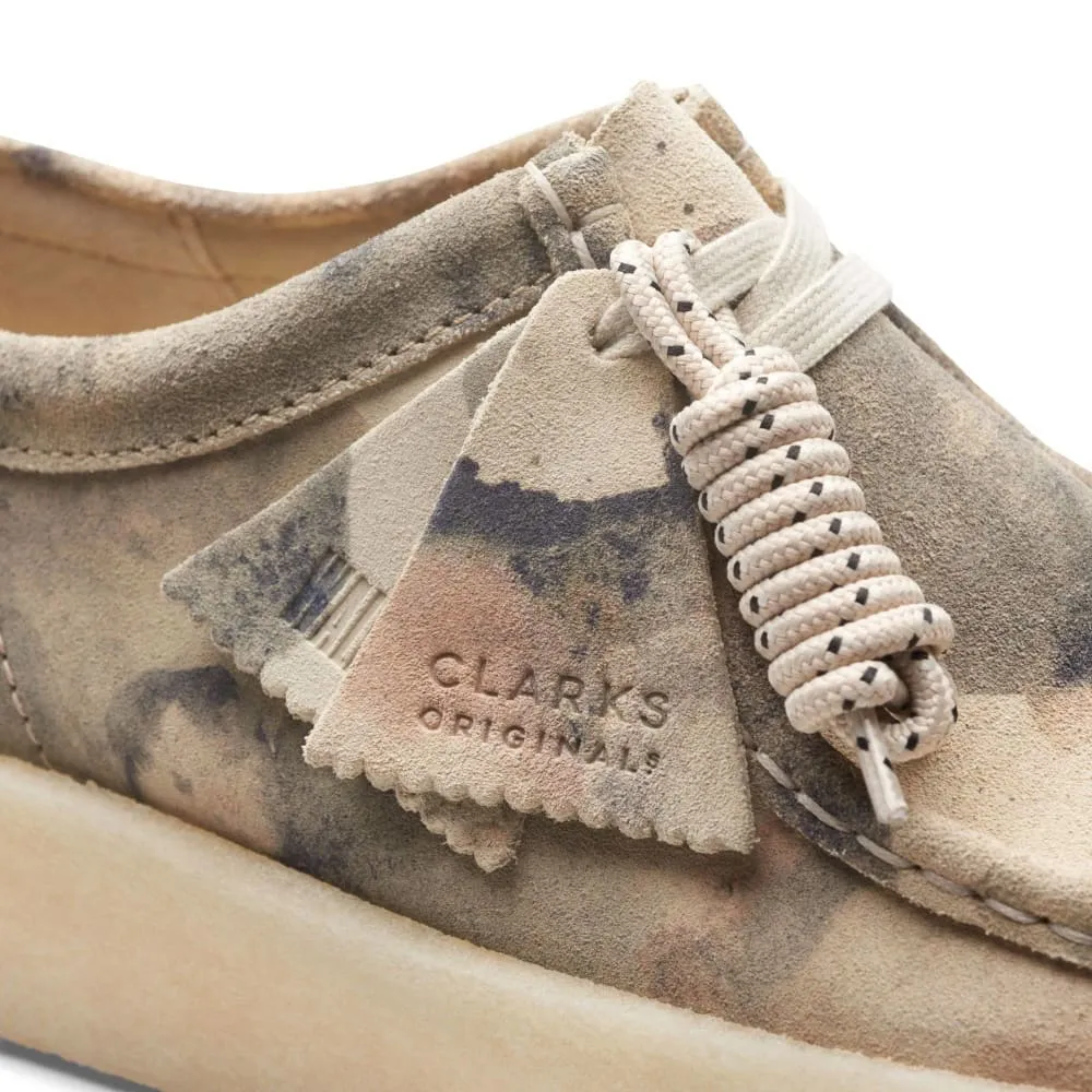 Clarks Original Wallabee Cup Low Men's Off White Camo 26166081