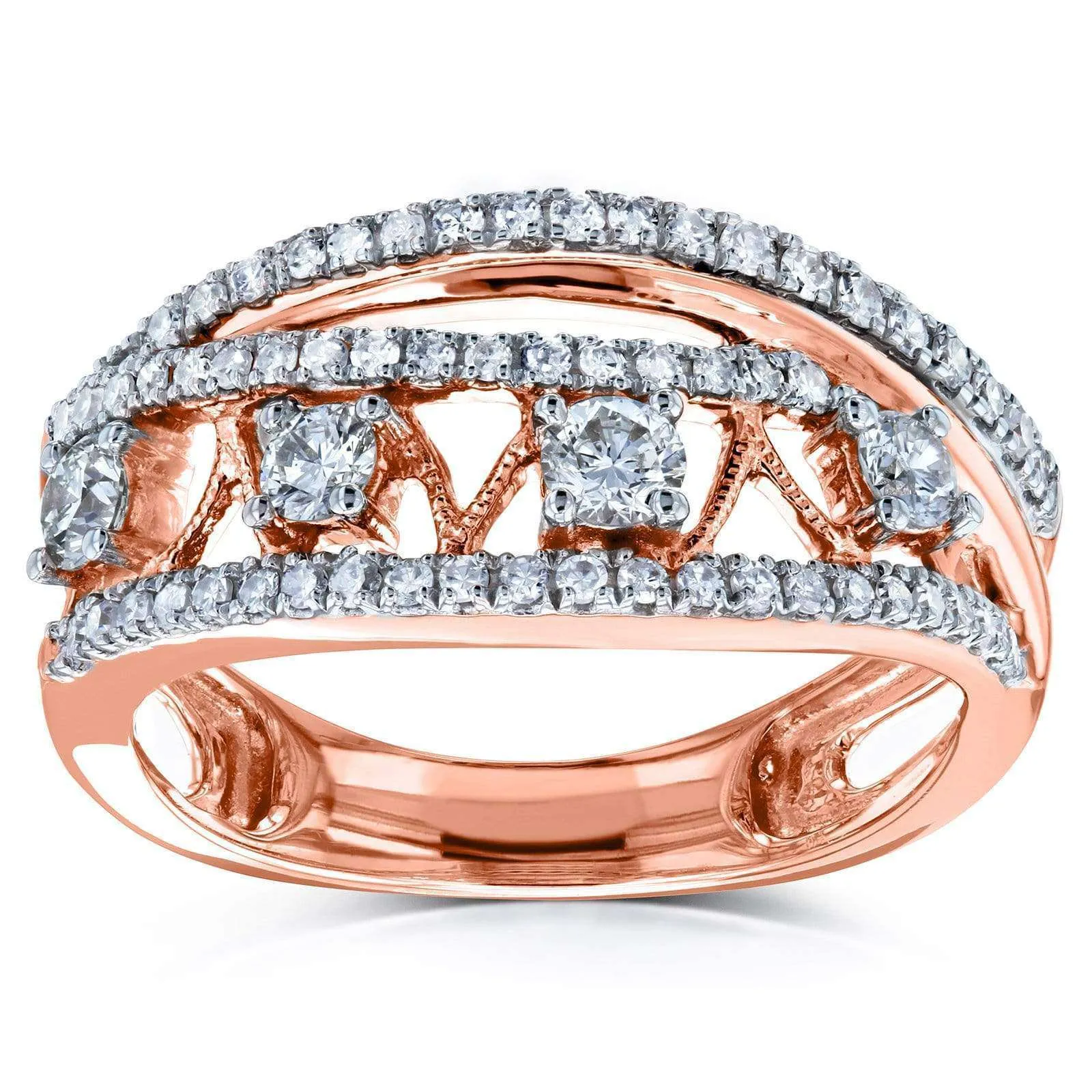 Diamond Anniversary Band - 2-Tone