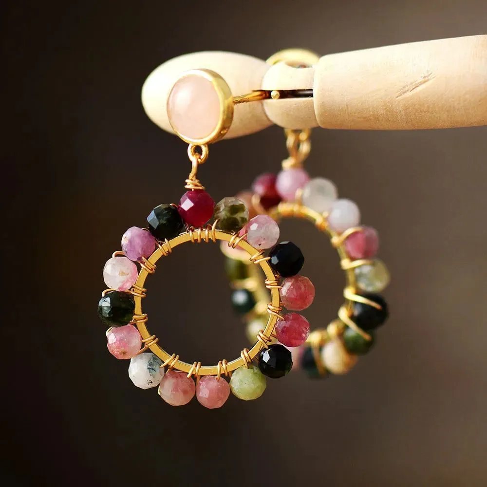 Elegant Tourmaline Earrings Collection