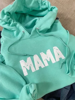 Everyday Cozy Hoodie - Distressed Mama Design