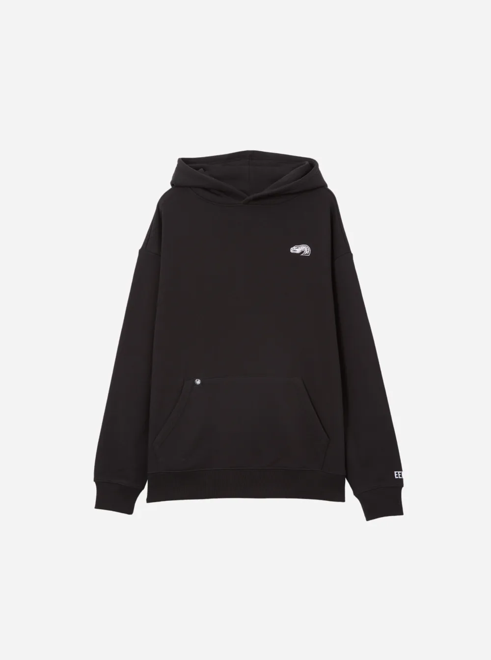 Everyday Eel Adult's Black Hoodie