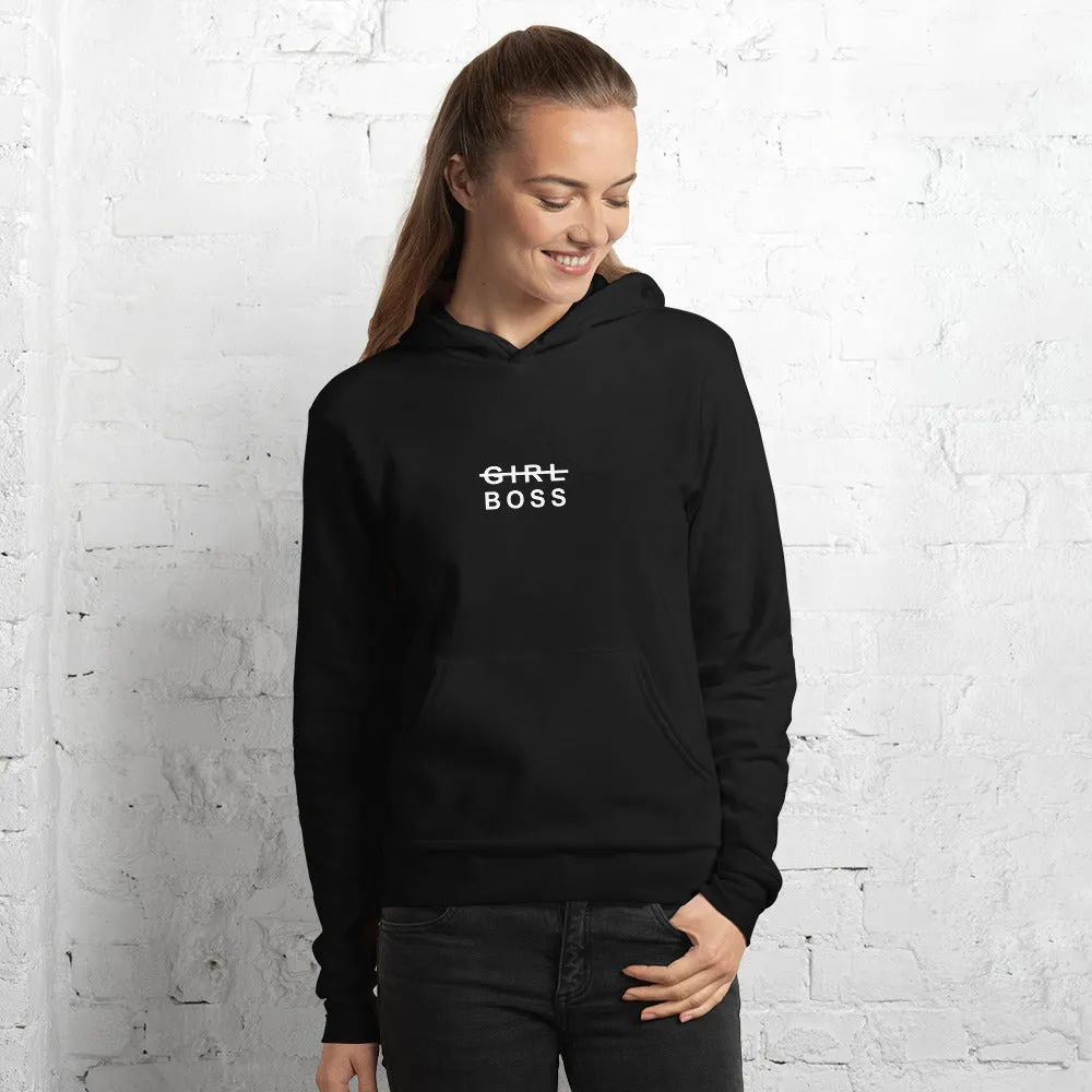 EVERYDAY FLEECE, COZY CHIC HOODIE - GIRL BOSS