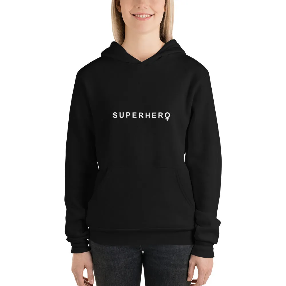 EVERYDAY FLEECE, COZY CHIC HOODIE - SUPERHERO (SHERO)