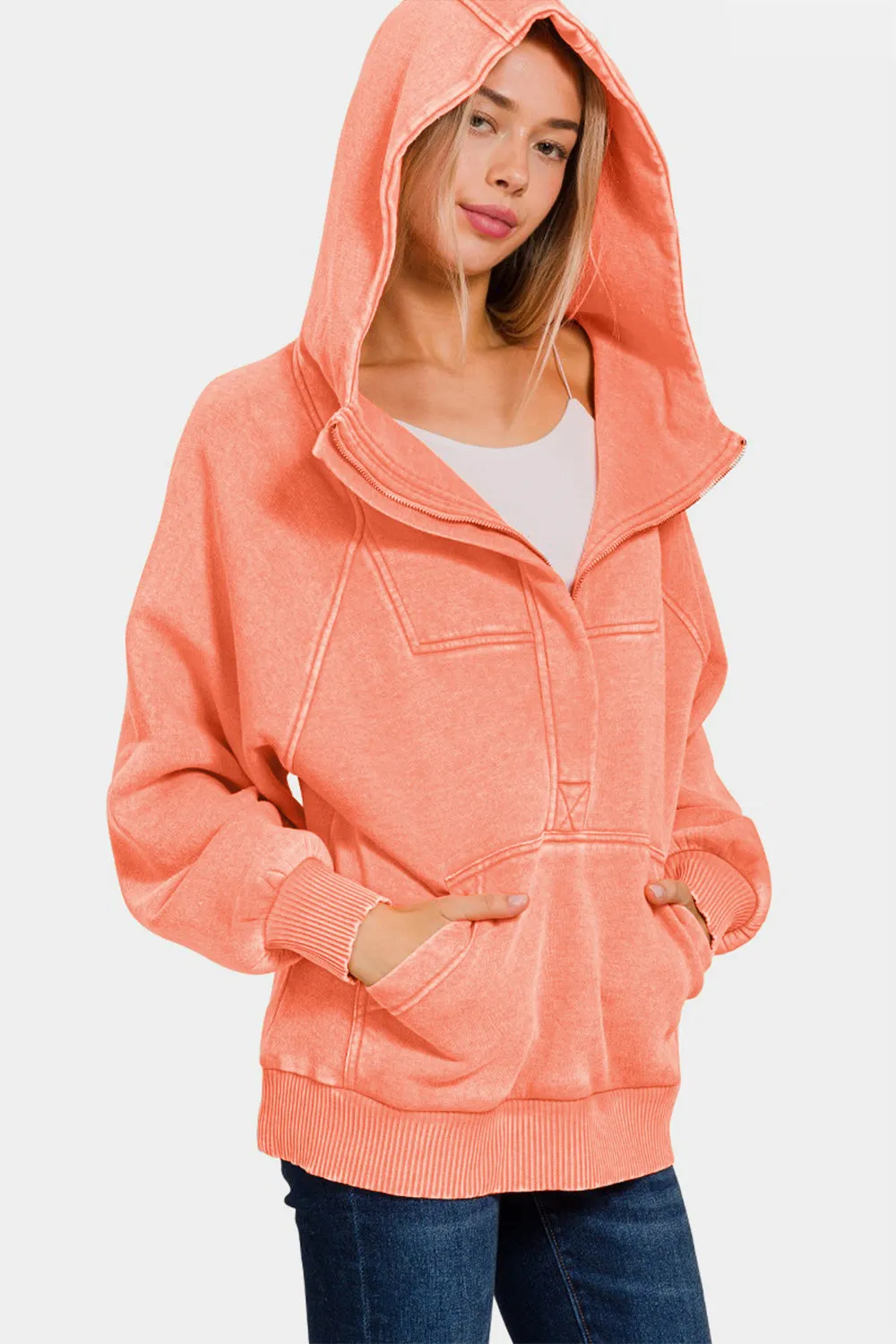 Fleece Kangaroo Hoodie