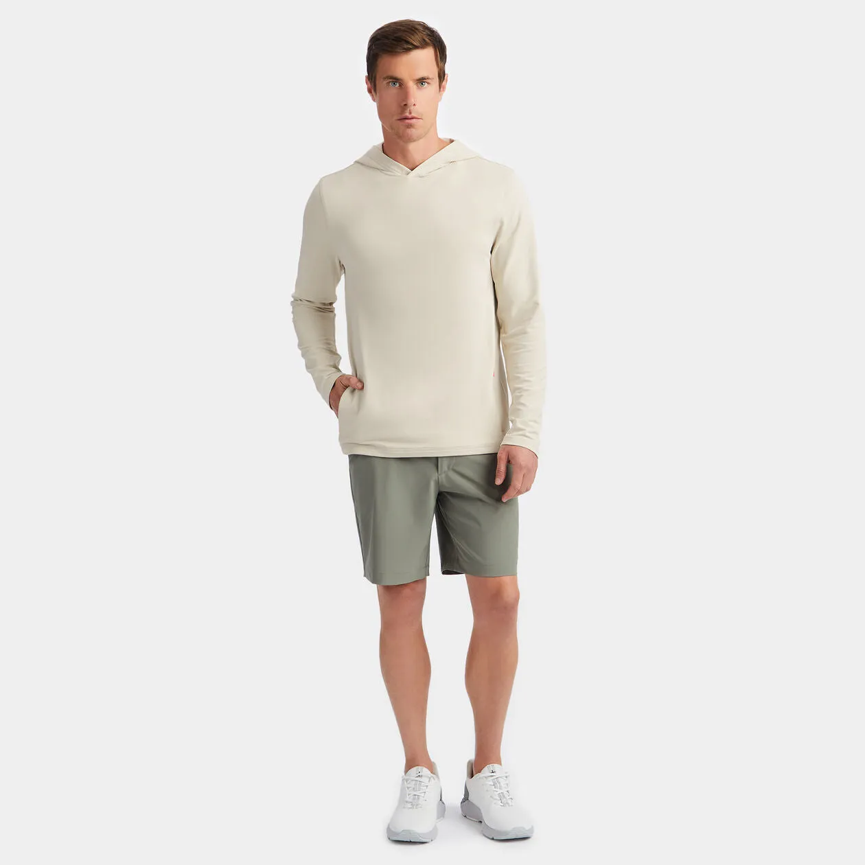 G/Fore Brushed Back Tech Hoodie