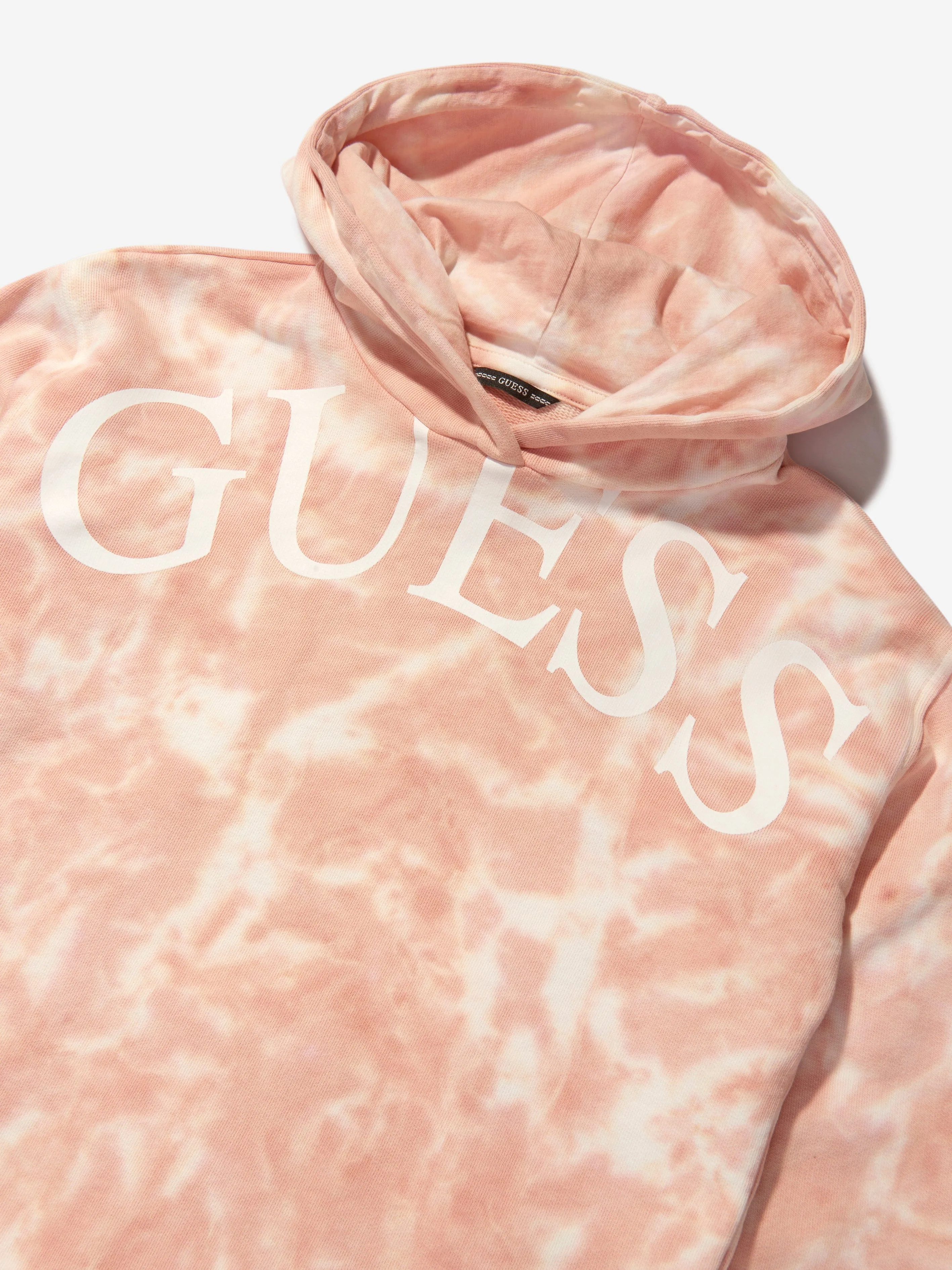 Guess Girls Tie-Dye Logo Hoodie