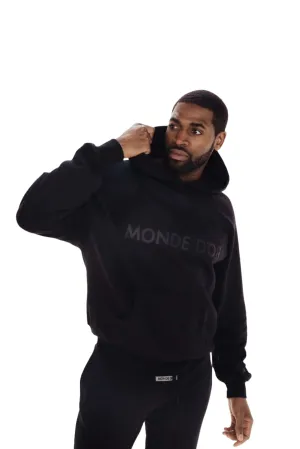 Men's Black Urban Pullover Hoodie