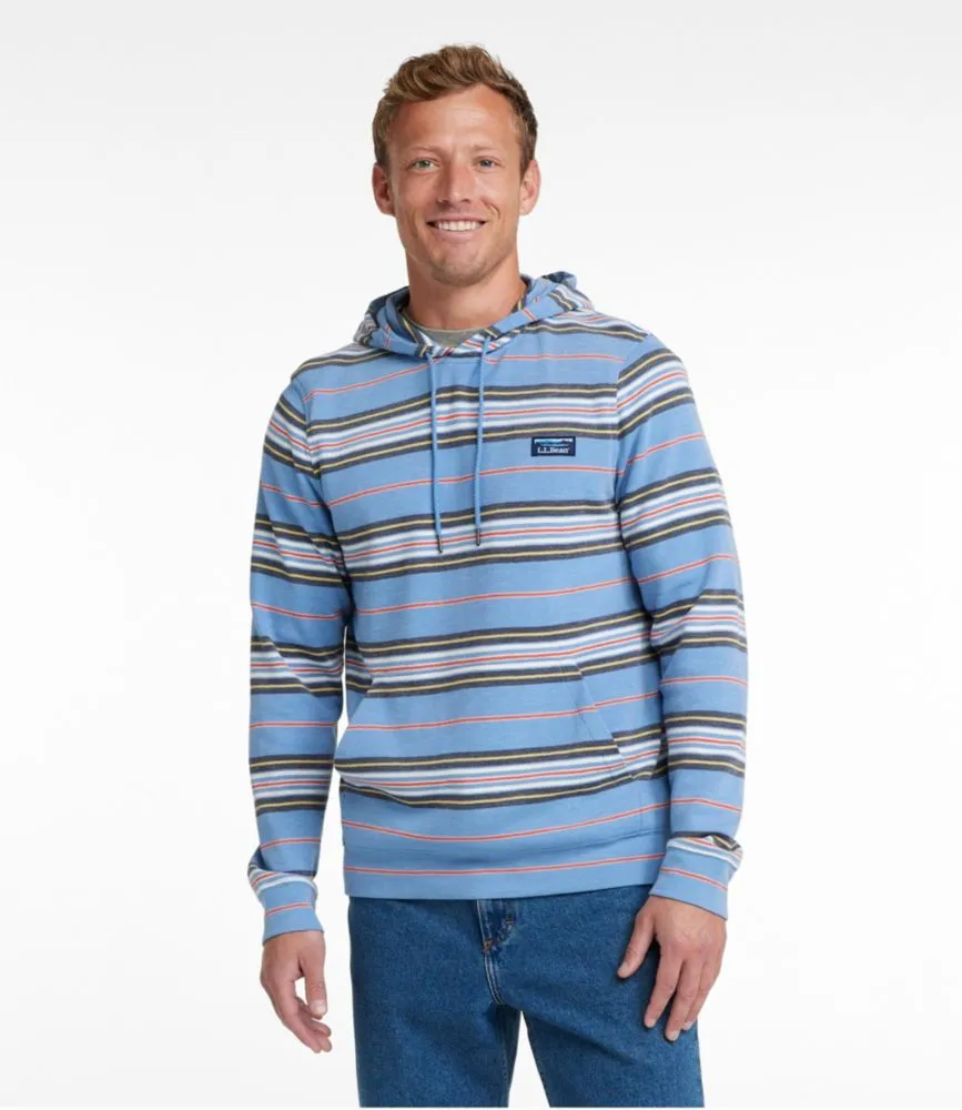 Men's Comfort Stretch Piqué Hoodie, Stripe