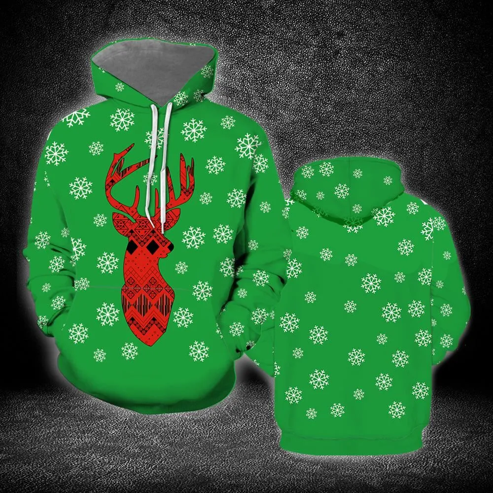 Merry Christmas 3 All Over Print 3D Hoodie For Men And Women, Christmas Gift, Warm Winter Clothes, Best Outfit Christmas