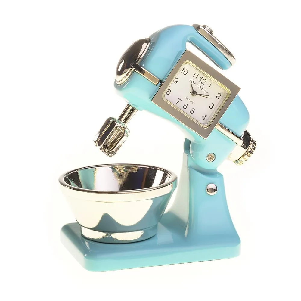 Mixer Clock - Light Blue