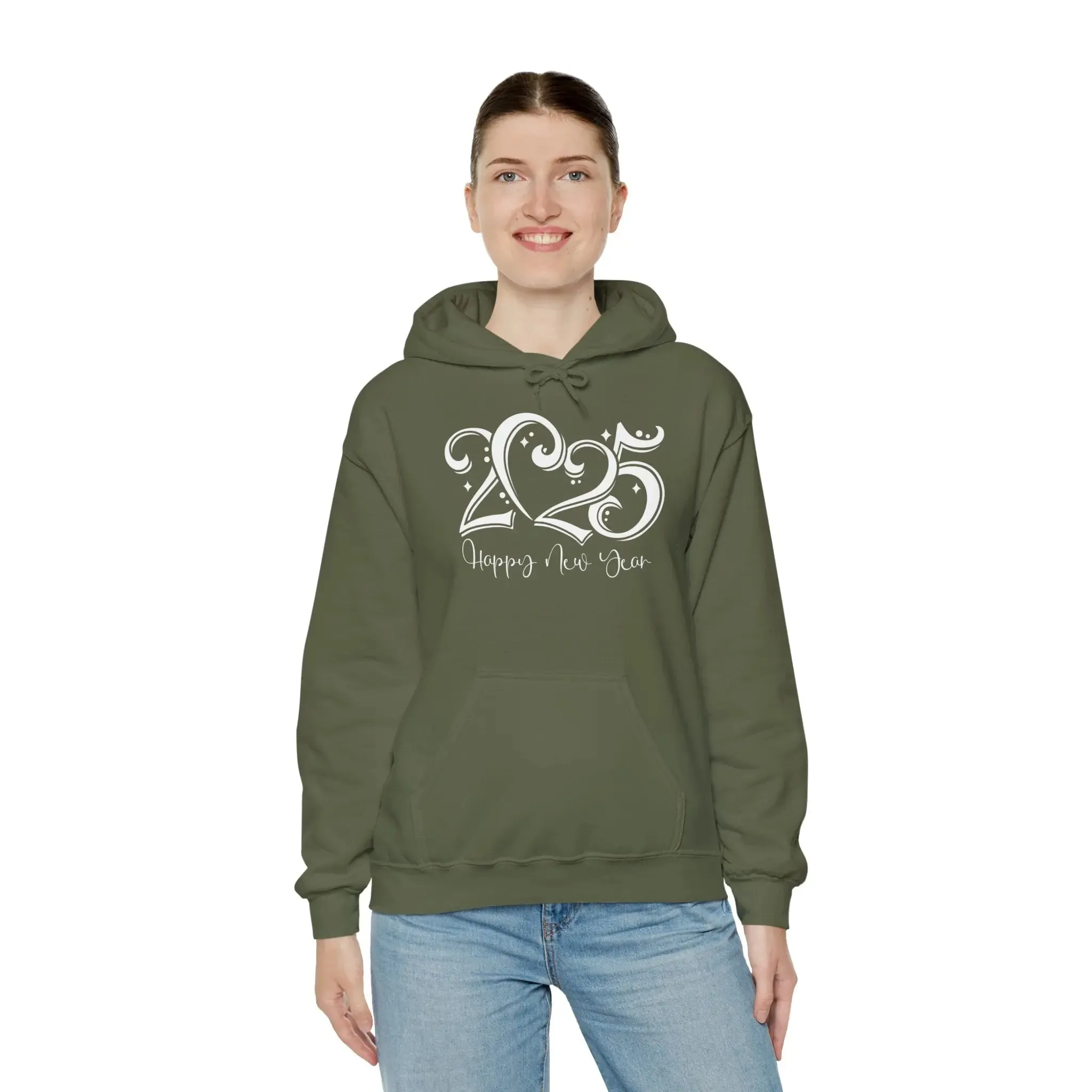 New Years 2025 Cotton Unisex Hoodie