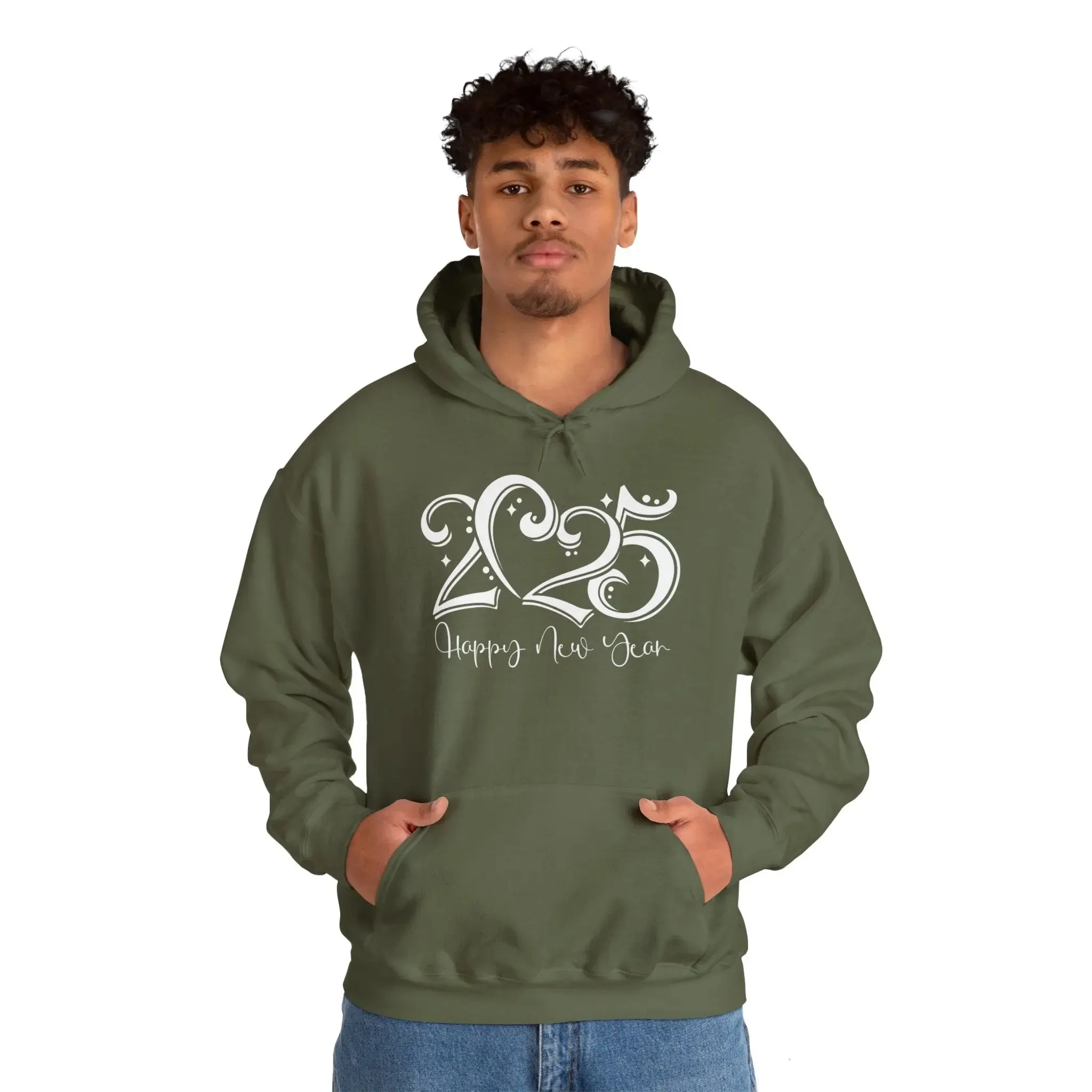 New Years 2025 Cotton Unisex Hoodie