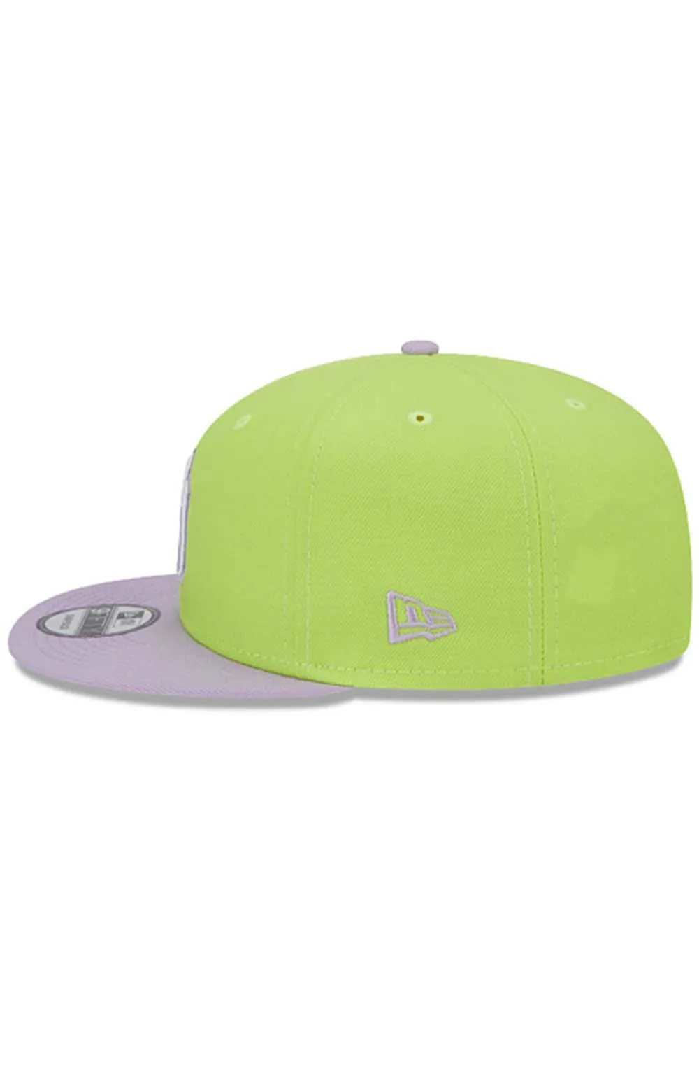 NY Yankees Neon Vibes 5950 Fitted Cap - Bright Green & Lavender