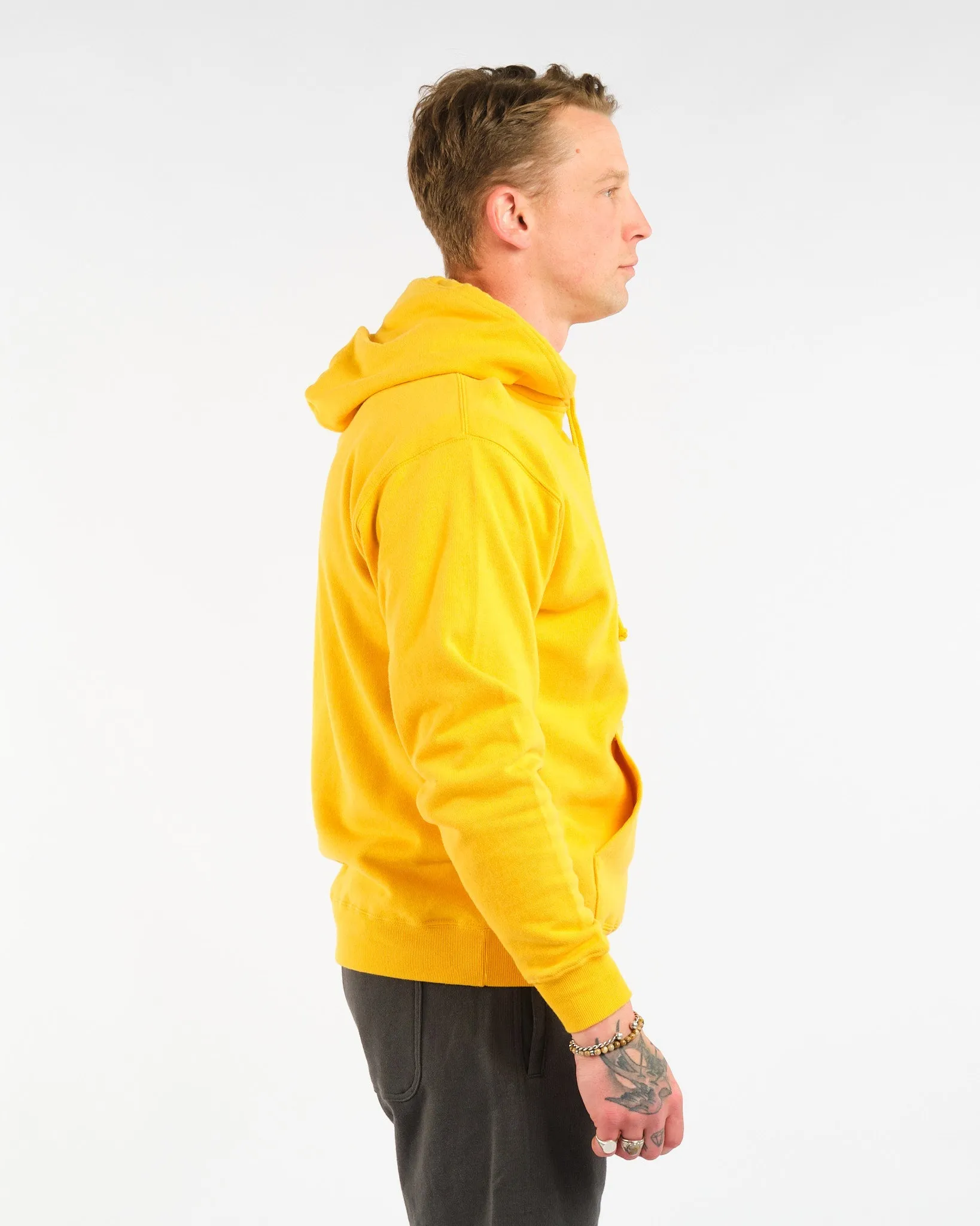 Pullover Hoodie Sweat Yellow