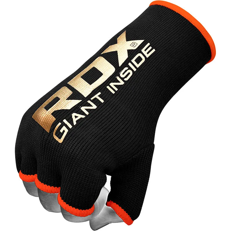 RDX HY Inner Gloves Elasticated Half Finger for Boxing, MMA Knuckle Protection OEKO-TEX® Standard 100 certified