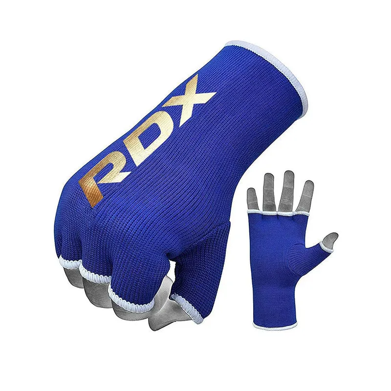 RDX HY Inner Gloves Elasticated Half Finger for Boxing, MMA Knuckle Protection OEKO-TEX® Standard 100 certified