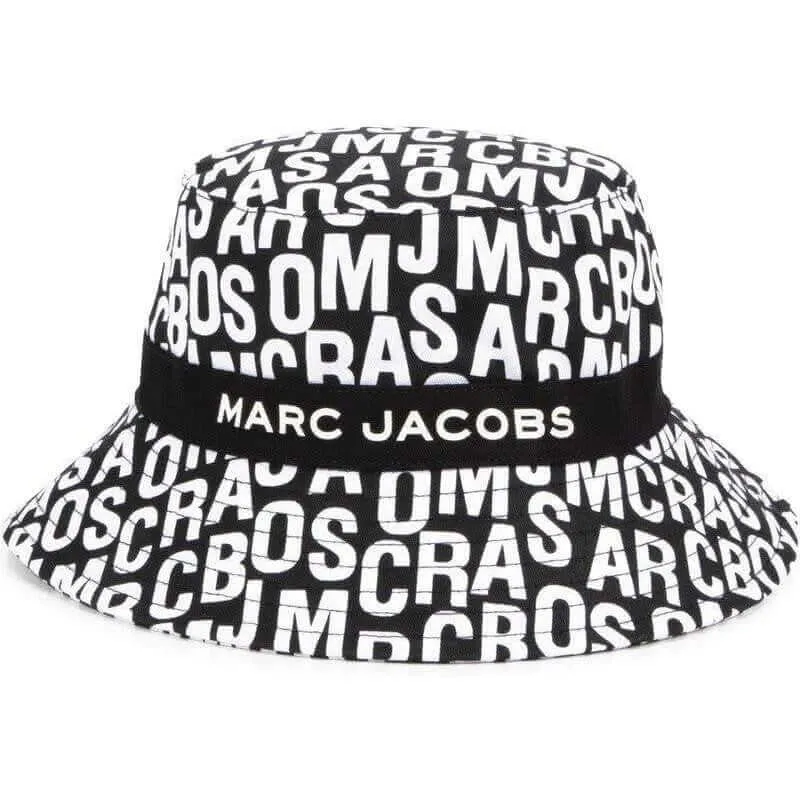 Unisex Jumbled Logo Bucket Hat