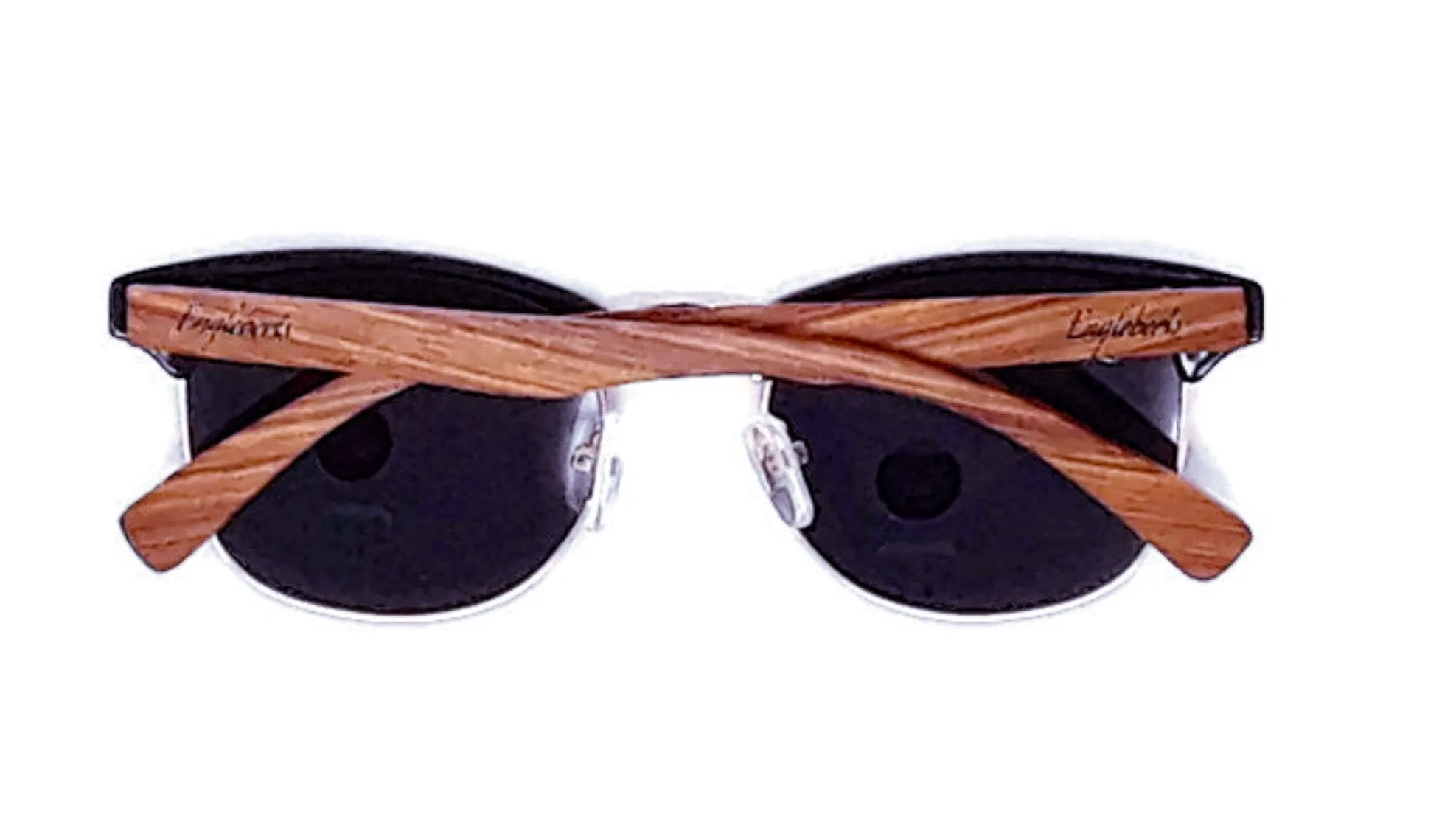 Walnut Club Shades: Polarized with Bamboo Case