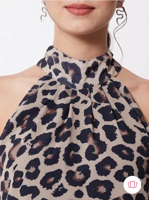 Women's Animal Printed Top