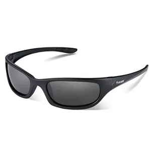 Yveser Polarized UV400 Sports Sunglasses for Men & Women - Baseball Running Cycling Fishing Driving Hiking Ski Golf Yv148